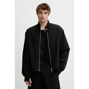 Won Hundred geacă culoarea negru, de tranzitie, oversize, 3527-13056 imagine