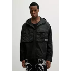 Versace Jeans Couture geacă culoarea negru, de tranzitie, 78GAS410 CQ03D imagine