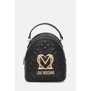 Love Moschino rucsac culoarea negru, mic, cu imprimeu, JC4304PP0MK1200A imagine