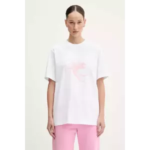 Fiorucci tricou din bumbac White Cupid Print Regular Fit T-Shirt culoarea alb, W02SMTSH323CJ01WH09 imagine