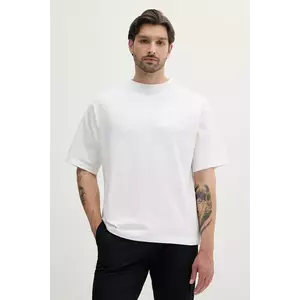 Michael Kors tricou din bumbac culoarea alb, uni, CS552HY1V2 imagine