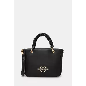 Love Moschino poșetă culoarea negru, JC4313PP0MK1300A imagine