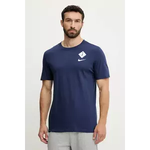 Nike tricou din bumbac Detroit Tigers culoarea bleumarin, cu imprimeu, N199-44B-DG-SAZ imagine