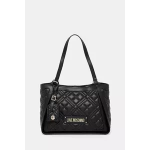 Love Moschino poșetă culoarea negru, JC4206PP0MLA0000 imagine