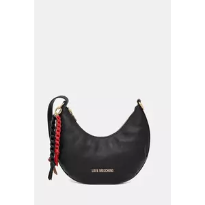 Love Moschino poșetă culoarea negru, JC4308PP0MK1100A imagine