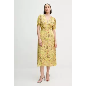 Pedro del Hierro rochie culoarea verde, midi, evazată, 3819815 imagine