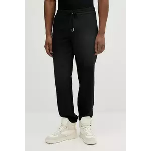 Versace Jeans Couture pantaloni culoarea negru, drept, 78GAA100 N0309 imagine