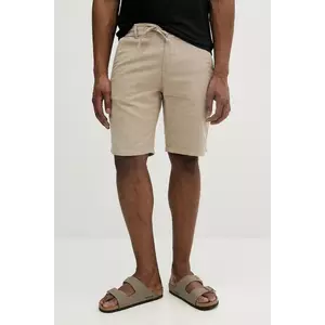 Lindbergh pantaloni scurți din in culoarea bej, 30-508003 imagine