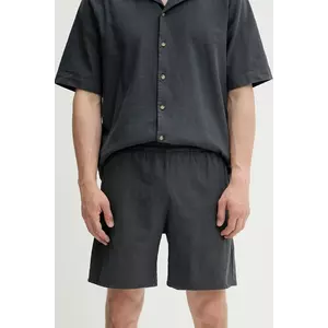 Won Hundred pantaloni scurți din bumbac culoarea gri, 3561-14234 imagine