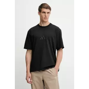 adidas tricou Z.N.E. culoarea negru, cu imprimeu, JJ1151 imagine