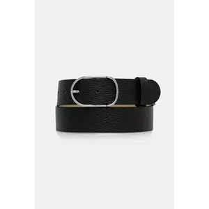 Gianni Chiarini curea de piele culoarea negru, CN99037.08 imagine