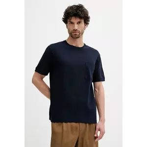 United Colors of Benetton tricou din amestec de in culoarea roz, neted imagine