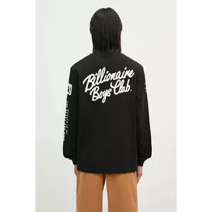 Billionaire Boys Club longsleeve din bumbac Multi Print Longsleeve culoarea negru, cu imprimeu, B24456 imagine