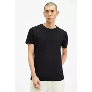 AllSaints tricou din bumbac FIGURE neted, M025JB imagine