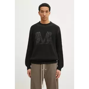 MM6 Maison Margiela pulover de bumbac barbati, culoarea negru, SH0HL0024 imagine