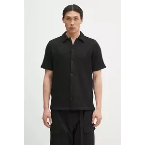 Samsoe Samsoe cămașă SAKVISTBRO bărbați, culoarea bej, cu guler clasic, regular, M25100030 imagine