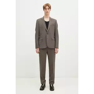 Paul Smith costum de lana culoarea maro, neted, M1R-1457-M00001 imagine