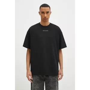 KSUBI tricou din bumbac Sott Ekcess bărbați, culoarea negru, uni, MPS25TE028 imagine