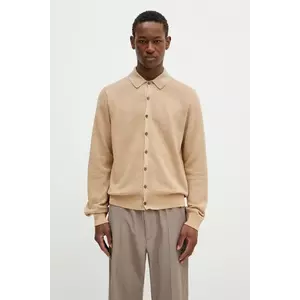 Paul Smith cardigan cu amestec de in culoarea bej, M1R-258Z-P02681 imagine