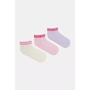Fila șosete copii 3-pack culoarea roz, F1429 imagine