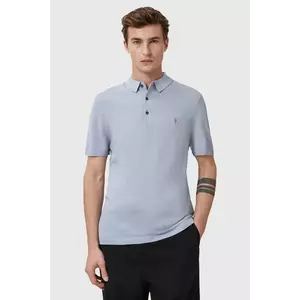 AllSaints polo din lână MODE uni, M086KB imagine