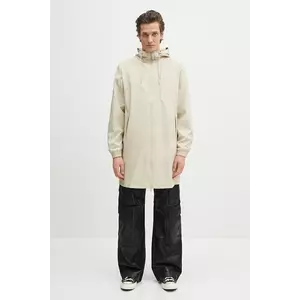 Rains geacă Long Storm Breaker W3 culoarea bej, de tranzitie, 12080.26 imagine