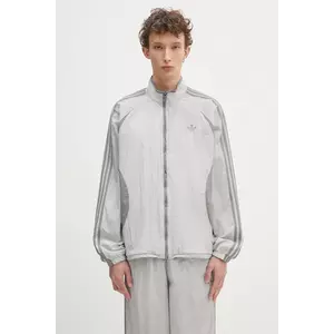 adidas Originals geacă Adicolor 2000S Woven Track Top culoarea gri, de tranzitie, JP1138 imagine