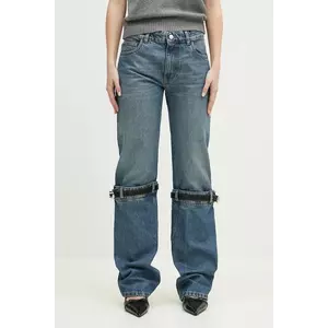 Coperni jeans Hybrid Denim femei medium waist, COPP32F2014 imagine