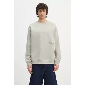 Barbour bluză Barbour Calton OS Fit Crew Sweatshirt bărbați, culoarea bej, melanj, MOL0676 imagine