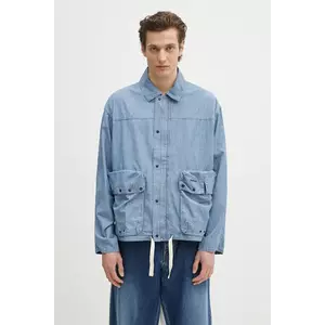 Barbour cămașă de in Barbour Durham Chambray Casual Jacket regular, MCA1038 imagine