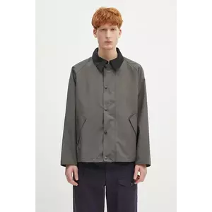 Barbour geacă cu două fețe Barbour OS Reversible Transporter Casual culoarea gri, de tranzitie, MCA0963 imagine