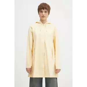 Rains geacă A-Line W Jacket W3 culoarea galben, de tranzitie, 18050.111 imagine