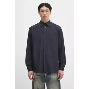 Paul Smith cămașă din bumbac culoarea bleumarin, cu guler clasic, regular, M1R-428Z-P02630 imagine