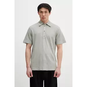 Paul Smith polo din in culoarea gri, uni, M1R-446Z-P01764 imagine