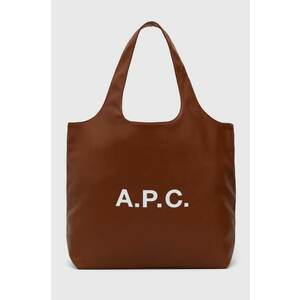 A.P.C. geantă Ninon culoarea maro imagine