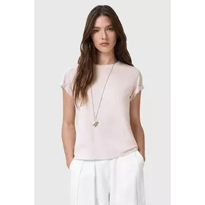 AllSaints tricou din bumbac ANNA culoarea verde, W191JB imagine