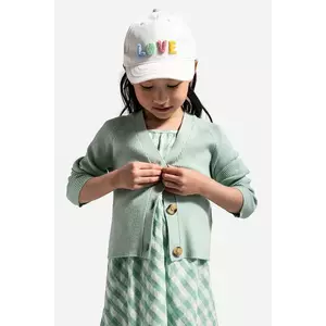 Coccodrillo cardigan culoarea turcoaz, light, HOLIDAY SPLASH GIRL KIDS imagine