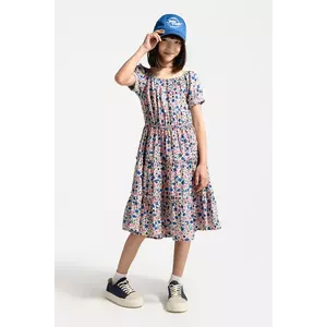 Coccodrillo rochie midi, evazată, FLOWER PARADISE GIRL JUNIOR imagine