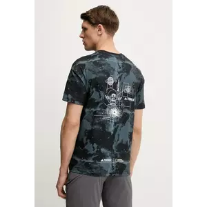 adidas TERREX tricou sport x National Geographic culoarea negru, cu imprimeu, JD5959 imagine