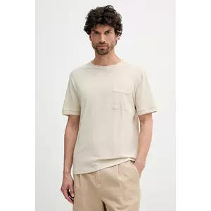 United Colors of Benetton tricou din amestec de in culoarea roz, neted imagine