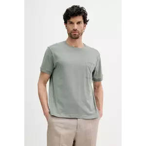 United Colors of Benetton tricou din amestec de in culoarea roz, neted imagine