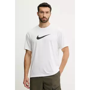 Nike tricou de antrenament culoarea alb, NESSF523 imagine