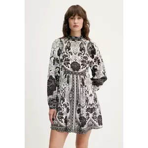 Farm Rio rochie culoarea alb, mini, evazată, 328920 imagine