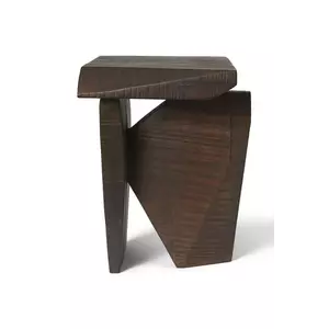 ferm LIVING masă pliantă cu tavă Silva culoarea maro imagine