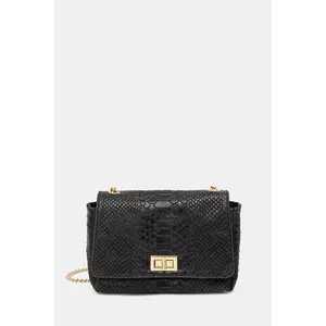 Answear Lab poseta de piele culoarea negru imagine