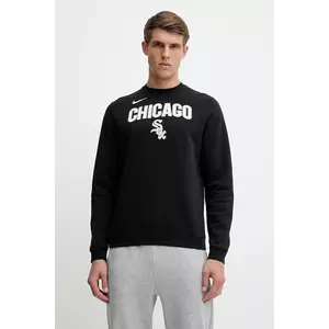 Nike bluză Chicago White Sox culoarea negru, cu imprimeu, NKPU-912Z-RX-LYA imagine