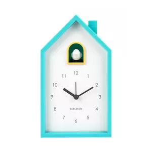 Karlsson ceas cu cuc Modern Cuckoo culoarea turcoaz imagine