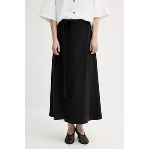 Marc O'Polo fustă culoarea negru, midi, evazati, 504122420059 imagine