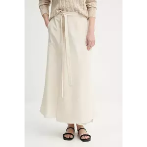 Marc O'Polo fustă culoarea bej, midi, evazati, 504122420059 imagine