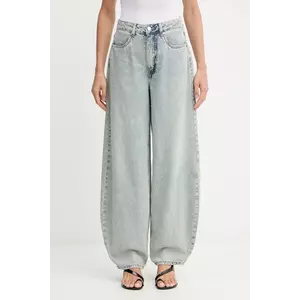 Gestuz jeans high waist, 10910182 imagine